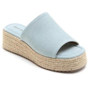 Hailey plateau sandaler 5937 - Jeans