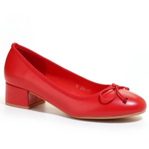 Camille dame plateau sko 77-493 - Red