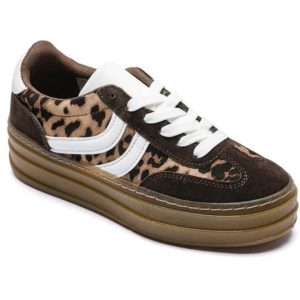 Claudette dame sneakers 6487 - Leopard