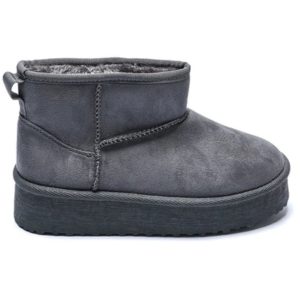 Lykke dame bamsestøvler DF918 - Grey